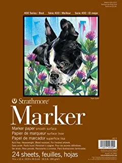 Strathmore Marker Paper Pad, 400 Series, 9