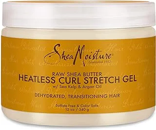 Raw Shea Butter Heatless Curl Stretch Gel