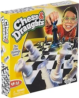 Funville Game Time 2 In 1 Chess And Draughts Checkers Board Game