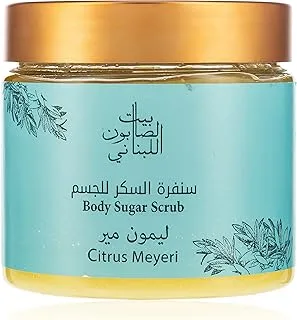 Bayt Al Saboun Body Sugar Scrub Citrus Meyeri 500 G, Pack Of 1