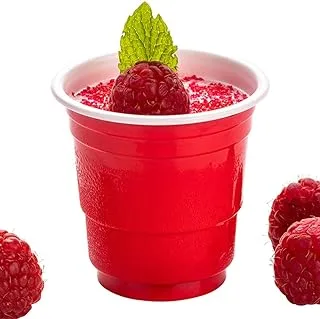 RW Base Red Plastic Party Cup - 2