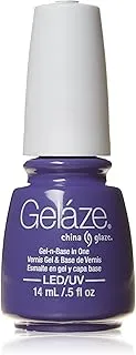 Gelaze what a pansy gel and base nail polish 14 ml, light purple