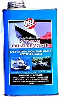 Speed All Purpose Industrial Strength Car Paint Remover 1 Litter