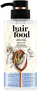 Hair Food Nourishing Shampoo with Coconut Milk & Chai Spice, 300 ml