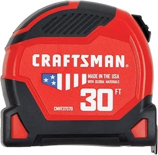 Craftsman Tape Measure, 30-Foot (Cmht37570S)