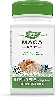 Nature's Way Maca Root 100 Vegan Capsules