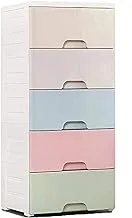 COOLBABY 34CM bathroom storage drawer kitchen plastic cabinet baby clothes box multi-layer