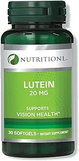 Nutritionl Lutein 20 Mg 30 Softgels