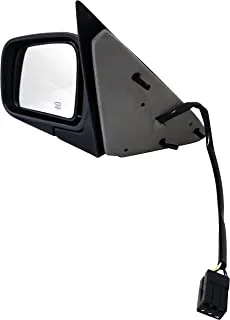 Dorman 955-263 Driver Side Power Door Mirror - Heated/Folding Compatible With Select Ford/Mercury Models, Black