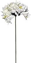 Dubai Garden Centre Agapanthus Stem Artificial Flower, White