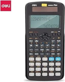 deli SCIENTIFIC CALCULATOR 10+2 DIGITS 417F