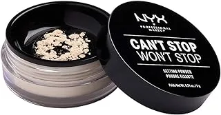 NYX PROFESSIONAL MAKEUP Can'T Stop Won'T Stop Setting Powder, Light 01