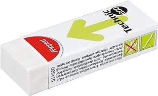 Maped Technic 600 Vinyl Eraser, White, Pack Of 2 (011722Us)