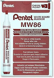 Pentel 4.5mm Chisel Tip White Board Marker - Red