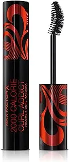 Max Factor 2000 Calorie Curl Addict Mascara, Volume & Curl, Black, 11 ml, 11 ml (Pack of 1)