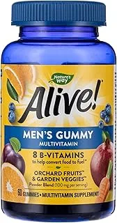 Nature's Way Alive Men's Gummy Vitamins, 60 Gummies