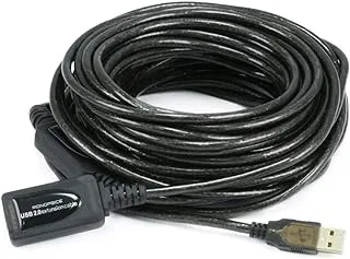 Monoprice 49Ft 15M Usb 2.0 A Male To A Female Active Extension / Repeater Cable (Kinect & Ps3 Move Compatible Extension)