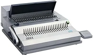 DSB CB-240E A4 Adjustable Electric Comb Binding Machine Metal Boady, A4, letter and extra large up to 692mm width