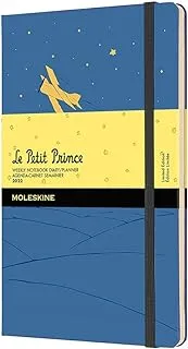 Moleskine Limited Edition 12 Month Petit Prince Weekly Planner, Hard Cover, Large (5 X 8.25), Landscape