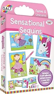 Galt Toys Sensational Sequins Fairies And Unicorns, 1004117