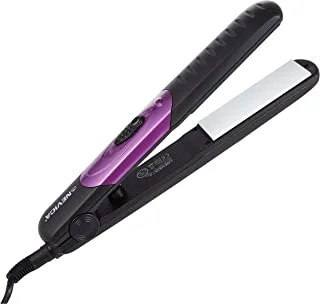 Nevica Nv-026 Hs, Ceramic Hair Straightener, Purple/Black, Medium (Pack Of 1)