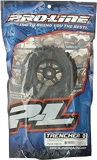 Pro-line RC Cars Tires with Wheel Trencher - 3.8 All-Terrain Mounted