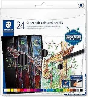 Staedtler 149C C24 ST Super Soft Colouring Pencils, Multicoloured