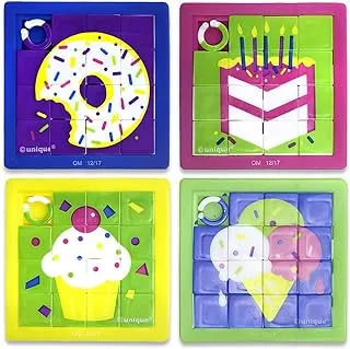 Unique Sweet Treat Slide Puzzle 10-Pieces