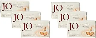 Jo Almond & Cream Soap, 6 X 125 Gm