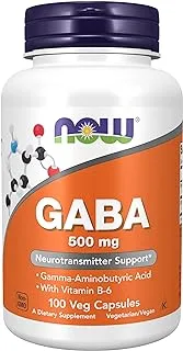 Now Foods Gaba 750mg 100 Veg Capsules