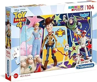 Clementoni Puzzle Toystory 4 104 Pieces 2, multicolor, 27129, 6800000293