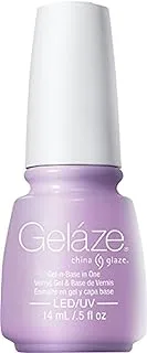 Gelaze Sweet Hook Gel And Base Nail Polish 14 ML, Light Purple