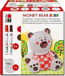 Marabu Money Box Set Money Bear