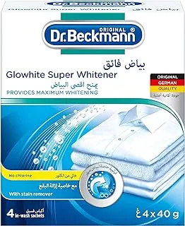 Dr.Beckmann Glowhite Super Whitener4x40g - Pack May Vary