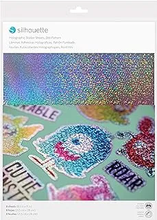 Silhouette America Holographic Dots Sticker Paper