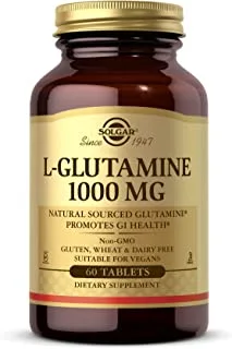 Solgar L-Glutamine, 1000 mg - 60 Tablets