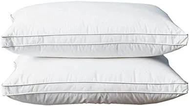 Interhome Kingtex Cotton Slowly Rebounding Hotel Pillow 2 Piece Set، 50 X 75 cm، White