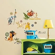 Roommates Rmk1921Scs The Lion King Peel And Stick Wall Decals 10 Inch X 18 Inch