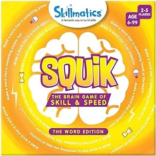 Skillmatics Squik The Brain لعبة المهارة والسرعة - إصدار Word