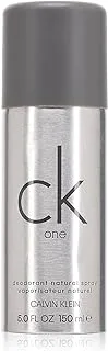 Calvin Klein CK One Deodorant Spray for Unisex 150ML