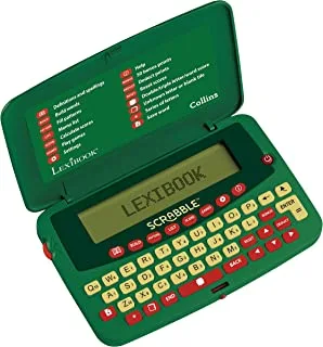 Lexibook Scf-328Aen Deluxe Electronic Scrabble Dictionary, One Size