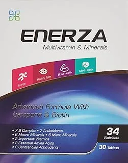 Enerza multivitamin & minerals 30 tablets