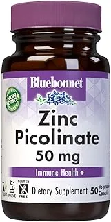 Blue Bonnet 50 Mg Zinc Picolinate Dietary Supplement Capsules