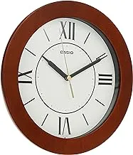 Casio IQ 126 5BDF Wall Clock, Brown