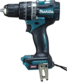 Makita 40V Max Li-Ion Xgt Brushless Hammer Drill Driver, Without Battery & Charger Blue, Hp002GZ