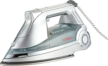 Crownline Dry And Steam Iron [si-144] , Grey