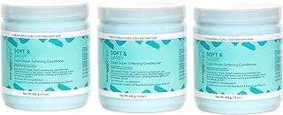 Aunt Jackie's Girls Soft and Sassy Super Duper Softening Conditioner, 15 oz (Pack of 3)