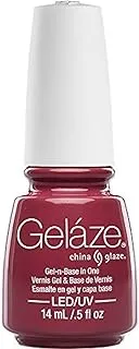 Gelaze Fifth Avenue Gel And Base Nail Polish 14 Ml, Red