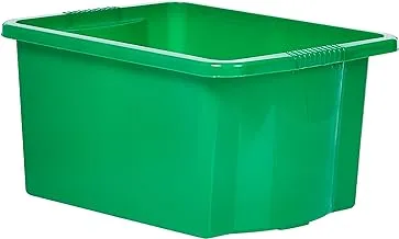 Wham Storage Bins and Boxes, Plastic, Green