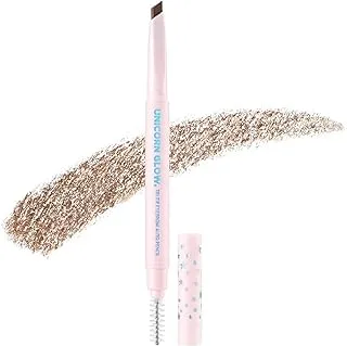 Unicorn Glow USa. Stay All Day Waterproof Eyeliner. Eye Pencil For MakEUp, 3 Brown